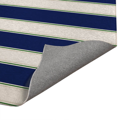 Cabana Stripe Outdoor Rug By Christopher's Corner