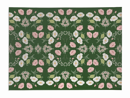May flowers Outdoor Rug By Christopher's Corner