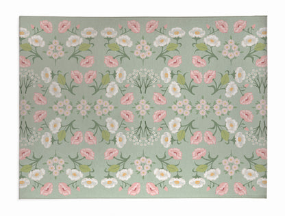 May flowers Outdoor Rug By Christopher's Corner