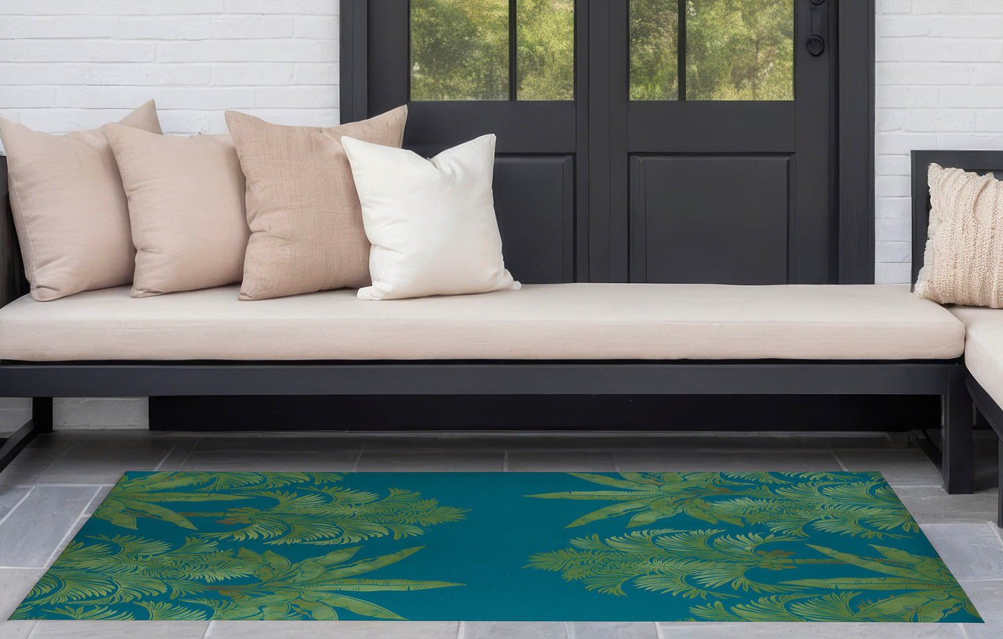 In the Jungle Outdoor Rug By Christopher's Corner