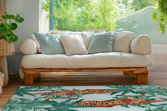 Rumble In the Jungle Outdoor Rug By Christopher's Corner