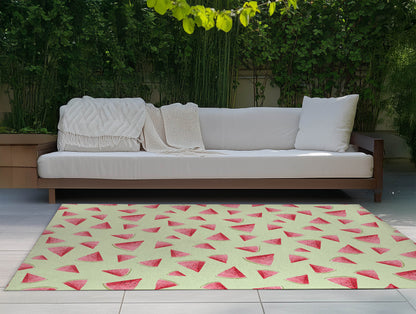 Summer Melon Outdoor Rug By Christopher's Corner