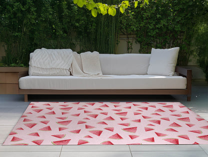 Summer Melon Outdoor Rug By Christopher's Corner