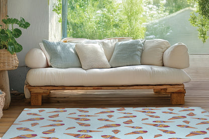 Summer Ice cream Outdoor Rug By Christopher's Corner