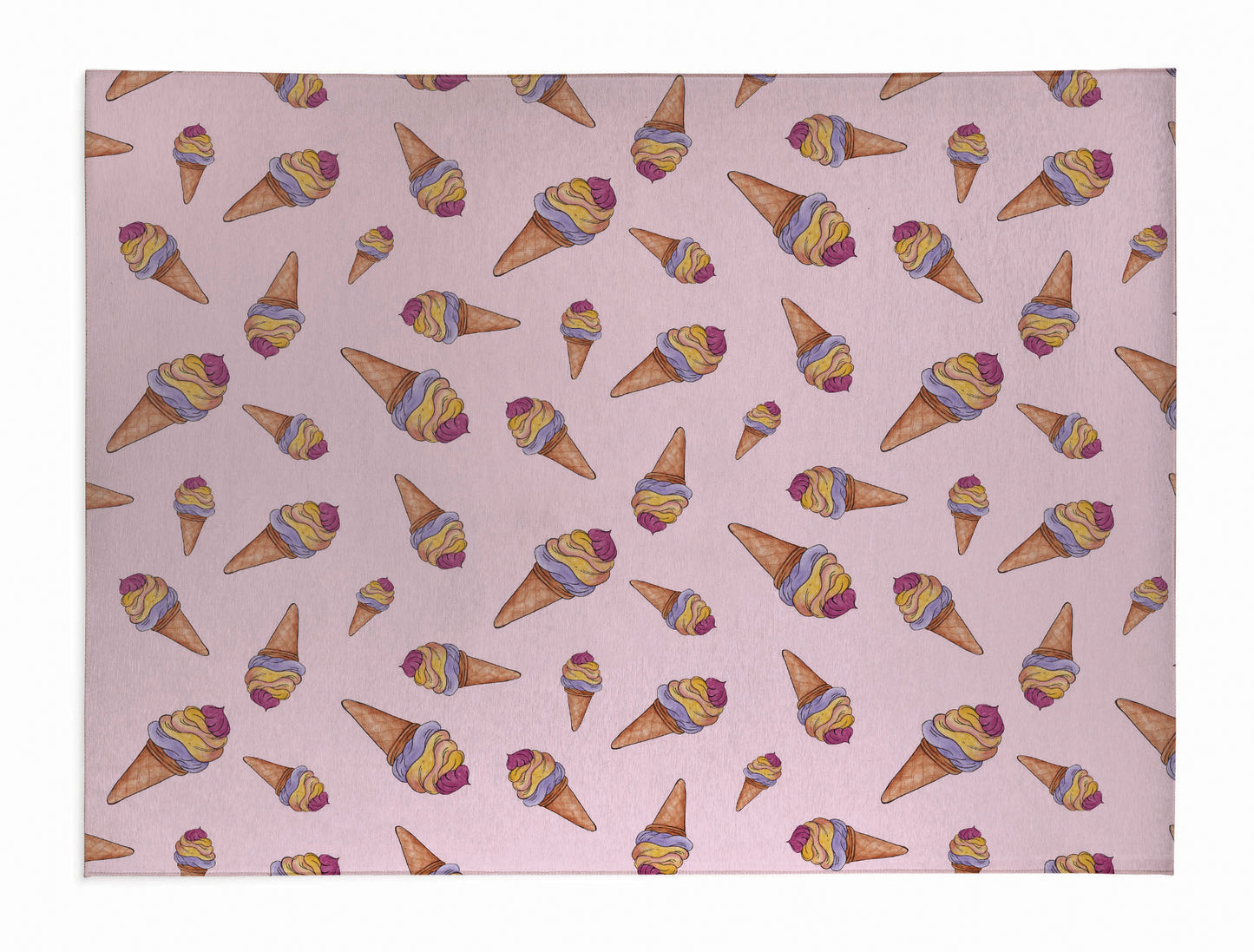 Summer Ice cream Outdoor Rug By Christopher's Corner