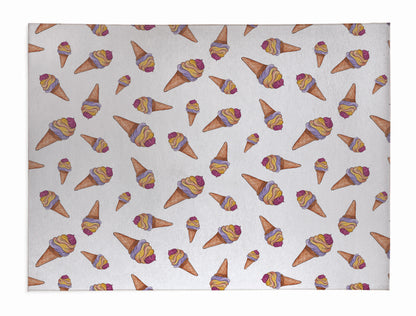 Summer Ice cream Outdoor Rug By Christopher's Corner