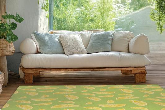 Summer Lemon Outdoor Rug By Christopher's Corner