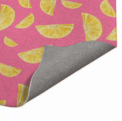 Summer Lemon Outdoor Rug By Christopher's Corner