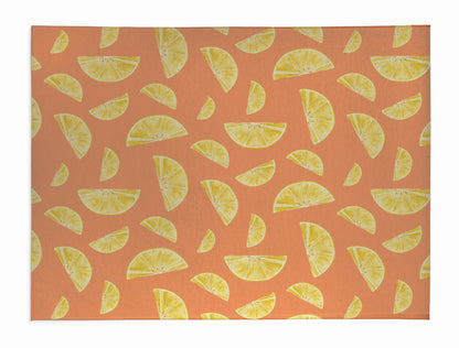 Summer Lemon Outdoor Rug By Christopher's Corner