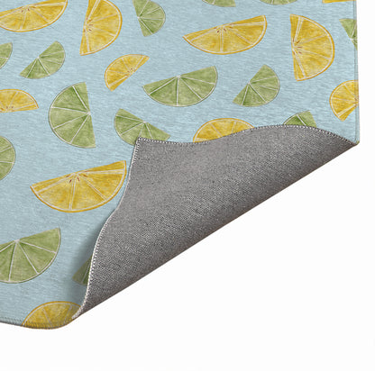 Summer Limes & Lemons Outdoor Rug By Christopher's Corner