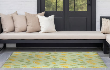 Summer Limes & Lemons Outdoor Rug By Christopher's Corner