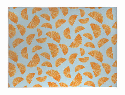 Summer Oranges Outdoor Rug By Christopher's Corner