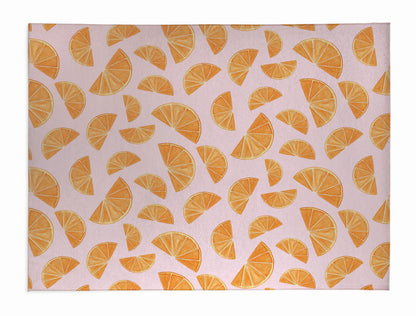 Summer Oranges Outdoor Rug By Christopher's Corner