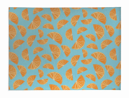 Summer Oranges Outdoor Rug By Christopher's Corner