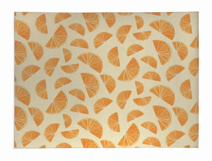 Summer Oranges Outdoor Rug By Christopher's Corner