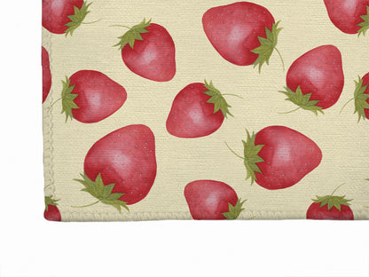 Summer Strawberries Outdoor Rug By Christopher's Corner