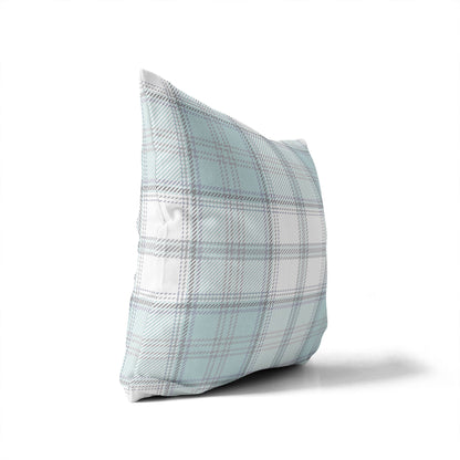 Bully Plaid Outdoor Pillow