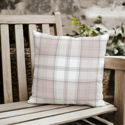 Bully Plaid Outdoor Pillow