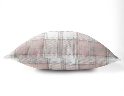 Bully Plaid Outdoor Pillow