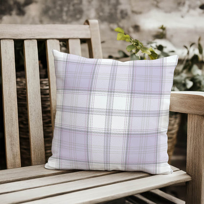 Bully Plaid Outdoor Pillow