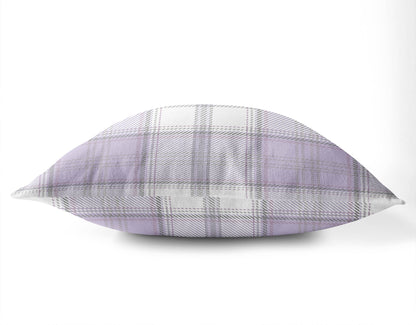 Bully Plaid Outdoor Pillow