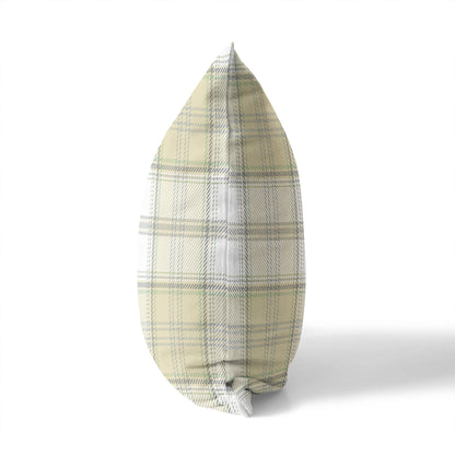 Bully Plaid Outdoor Pillow