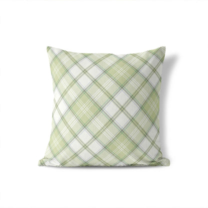 Diamond Plaid Outdoor Pillow