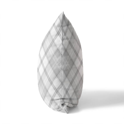Diamond Plaid Outdoor Pillow