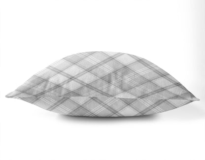 Diamond Plaid Outdoor Pillow