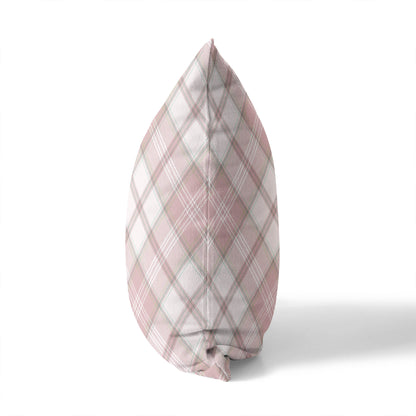 Diamond Plaid Outdoor Pillow