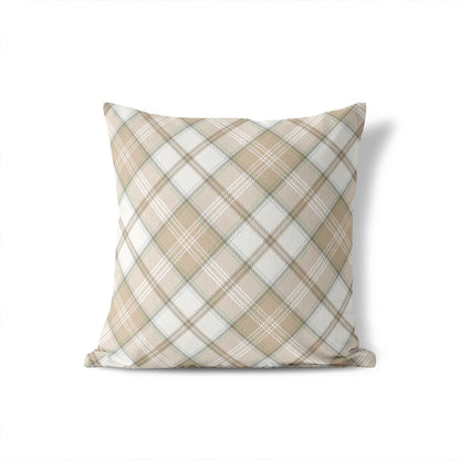 Diamond Plaid Outdoor Pillow