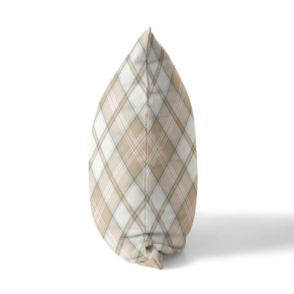 Diamond Plaid Outdoor Pillow