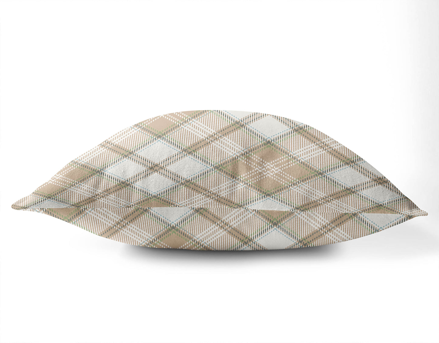 Diamond Plaid Outdoor Pillow