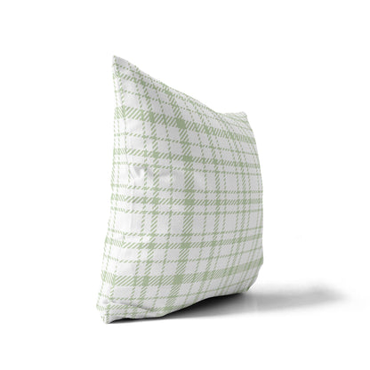 Liz Plaid Outdoor Pillow