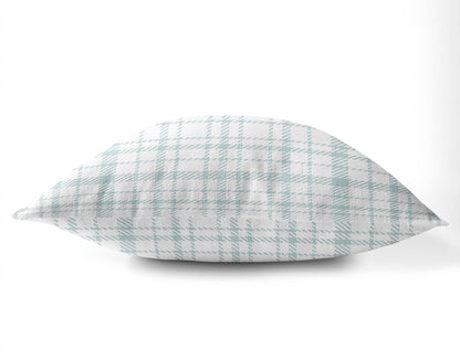 Liz Plaid Outdoor Pillow