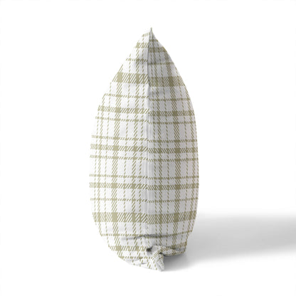 Liz Plaid Outdoor Pillow