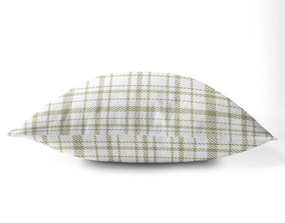 Liz Plaid Outdoor Pillow