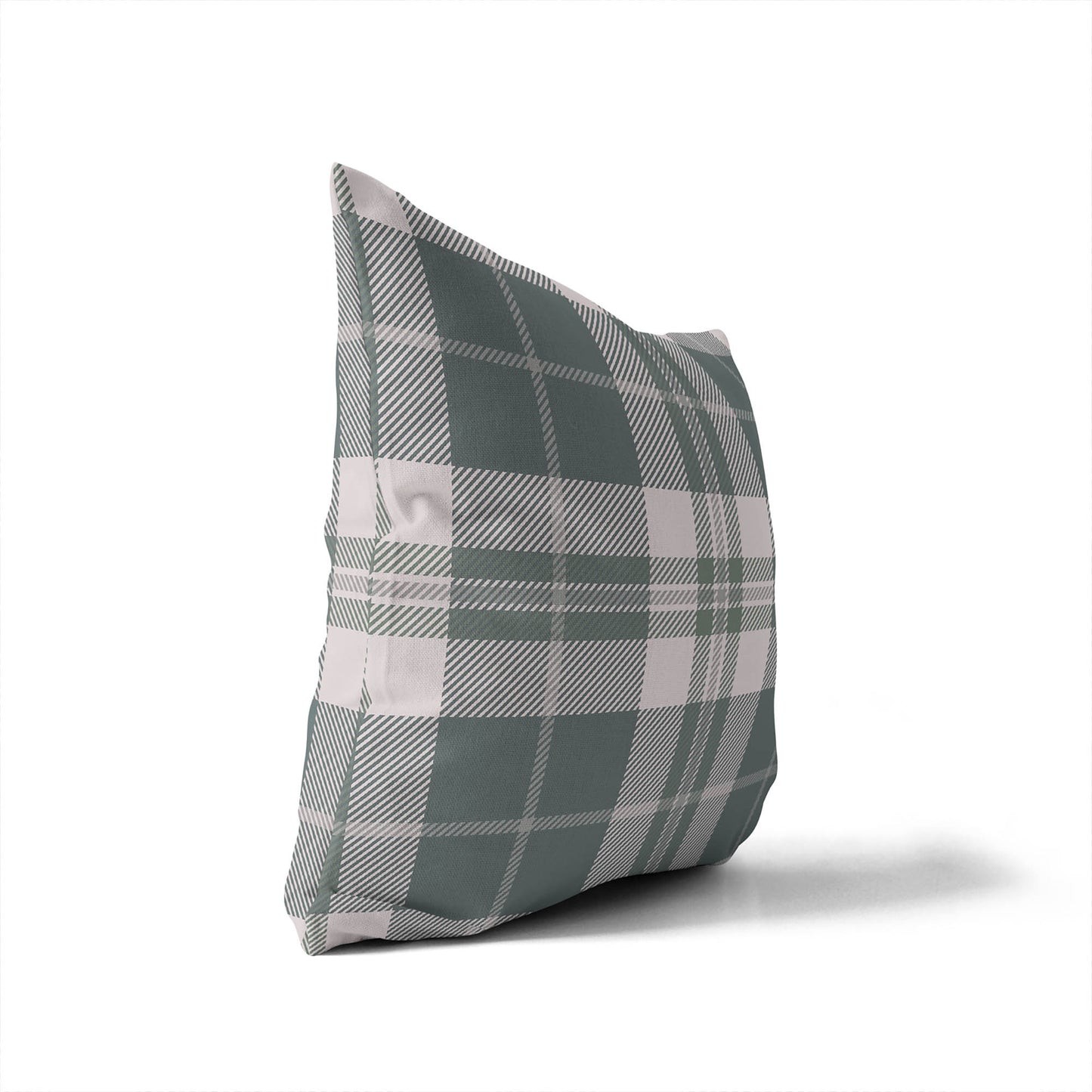 Tartan Block Outdoor Pillow