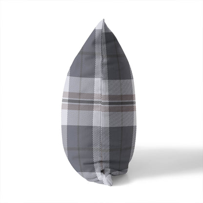 Tartan Block Outdoor Pillow