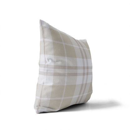Tartan Block Outdoor Pillow