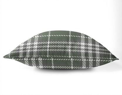 Christopher's Plaid Outdoor Pillow