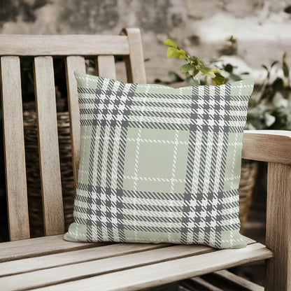 Christopher's Plaid Outdoor Pillow