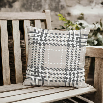 Christopher's Plaid Outdoor Pillow