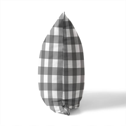 Proper Gingham Outdoor Pillow