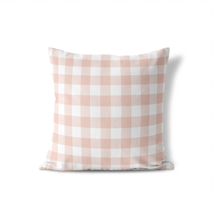 Proper Gingham Outdoor Pillow