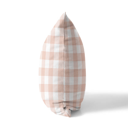 Proper Gingham Outdoor Pillow