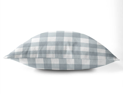 Proper Gingham Outdoor Pillow