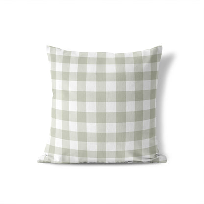Proper Gingham Outdoor Pillow