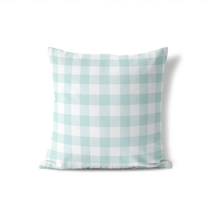 Proper Gingham Outdoor Pillow