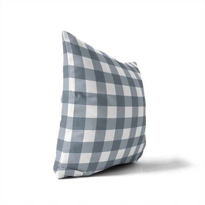 Proper Gingham Outdoor Pillow